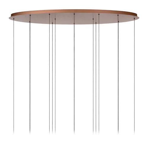 Lucide JASMINE - Pendant light - LED Dim. - CCT - 14x4,4W 2200K/3300K - Copper | Premium - detail 3